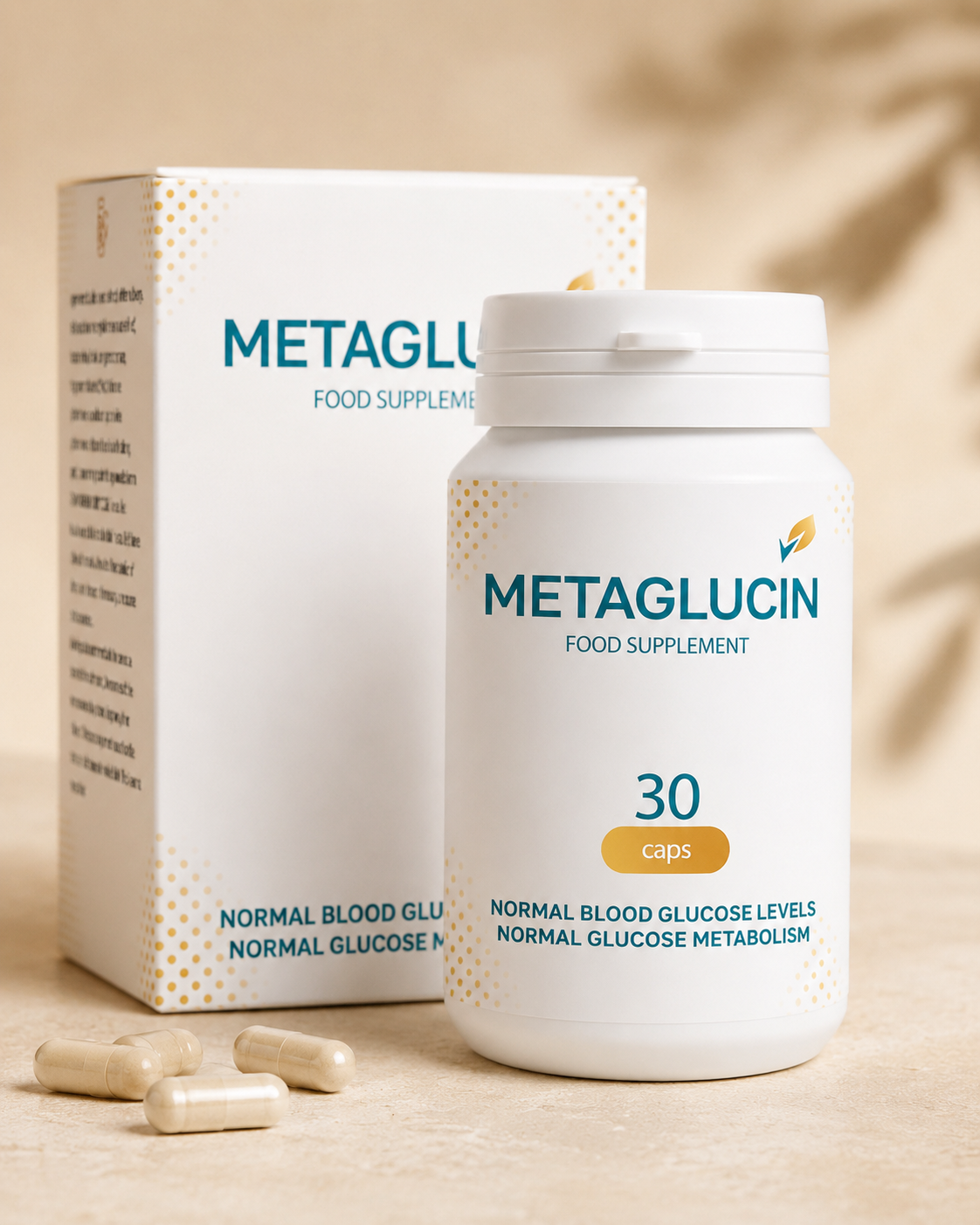 Опаковка на Metaglucin — 30 капсули